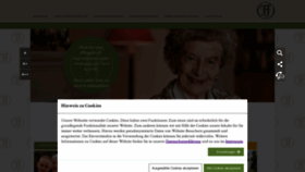 What Hpw-senioren.de website looked like in 2020 (3 years ago)