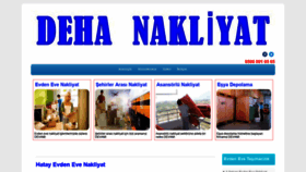What Hatayevden-evenakliyat.com website looked like in 2020 (3 years ago)