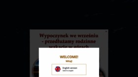 What Hotelklimek.pl website looked like in 2020 (3 years ago)