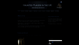 What Hauntedplaces.co.uk website looked like in 2020 (3 years ago)