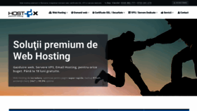 What Hostx.ro website looked like in 2020 (3 years ago)
