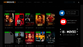 What Hdmovie2.vip website looked like in 2020 (3 years ago)