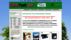 What Hamburg-colortank.de website looked like in 2020 (3 years ago)