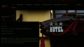 What Hotelacko.sk website looked like in 2020 (3 years ago)