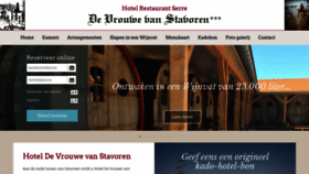 What Hotel-vrouwevanstavoren.nl website looked like in 2020 (3 years ago)