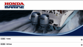 What Honda-marine.com website looked like in 2020 (3 years ago)