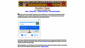 What Heraldicclipart.com website looked like in 2020 (3 years ago)