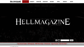 What Hellmagazine.eu website looked like in 2020 (3 years ago)