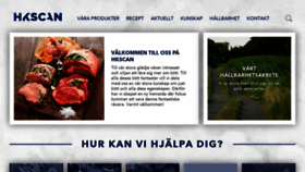 What Hkscanfoodservice.se website looked like in 2020 (3 years ago)
