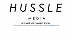 What Husslemedia.com.au website looked like in 2020 (3 years ago)
