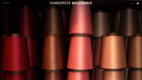 What Hamburger-wollfabrik.de website looked like in 2020 (3 years ago)