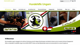 What Hundehilfe-ungarn.ch website looked like in 2020 (3 years ago)