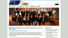 What Hkitf.org.hk website looked like in 2020 (3 years ago)