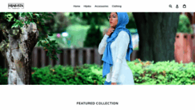 What Hijab-ista.com website looked like in 2020 (3 years ago)
