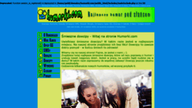 What Humorki.com website looked like in 2020 (3 years ago)