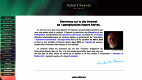 What Hubertreeves.info website looked like in 2020 (3 years ago)