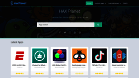What Haxplanet.com website looked like in 2020 (3 years ago)