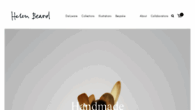 What Helenbeard.com website looked like in 2020 (3 years ago)