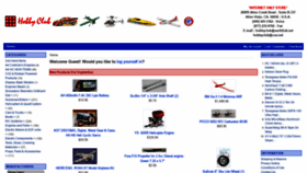 What Hobbyclub.com website looked like in 2020 (3 years ago)