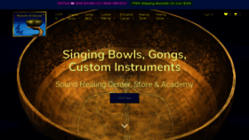 What Heavenofsound.com website looked like in 2020 (3 years ago)