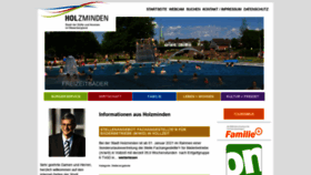 What Holzminden.de website looked like in 2020 (3 years ago)