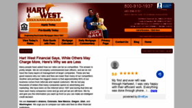 What Hartwest.com website looked like in 2020 (3 years ago)
