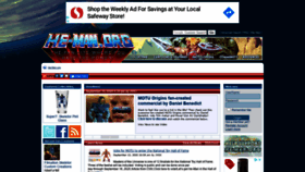 What He-man.org website looked like in 2020 (3 years ago)