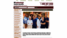 What Hatherleigh.com website looked like in 2020 (3 years ago)