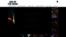 What Henofthewood.com website looked like in 2020 (3 years ago)