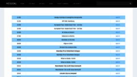 What Hesgoal.tv website looked like in 2020 (5 years ago)