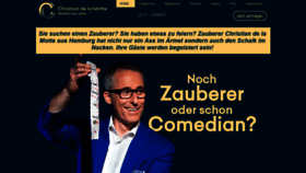 What Hamburg-zauberer.de website looked like in 2020 (3 years ago)