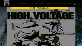 What Highvoltagepaintball.com website looked like in 2020 (3 years ago)