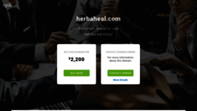 What Herbaheal.com website looked like in 2020 (3 years ago)
