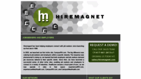 What Hiremagnet.com website looked like in 2020 (3 years ago)