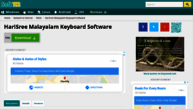 What Harisree-malayalam-keyboard-software.soft112.com website looked like in 2020 (3 years ago)