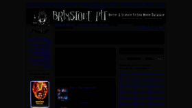 What Horrormovies.org website looked like in 2020 (3 years ago)