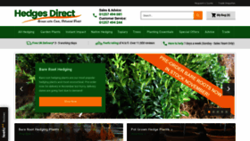 What Hedgesdirect.co.uk website looked like in 2020 (3 years ago)