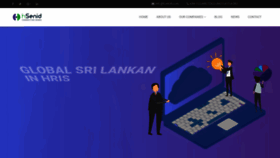 What Hsenid.com website looked like in 2020 (4 years ago)