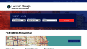 What Hotel-in-chicago.com website looked like in 2020 (3 years ago)