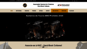 What Herdbook.org.br website looked like in 2020 (4 years ago)