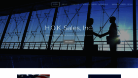 What Hoksales.com website looked like in 2020 (4 years ago)