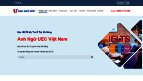 What Hocieltsdanang.edu.vn website looked like in 2020 (3 years ago)