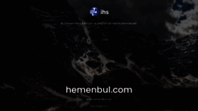 What Hemenbul.com website looked like in 2020 (3 years ago)