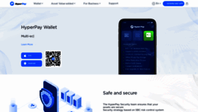 What Hyperpay.tech website looked like in 2020 (5 years ago)