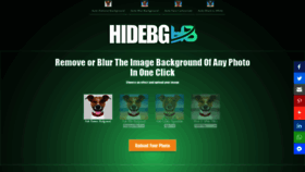 What Hidebg.com website looked like in 2020 (3 years ago)