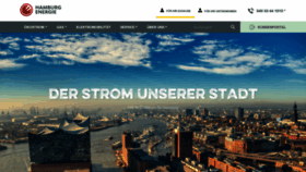 What Hamburgenergie.de website looked like in 2020 (3 years ago)