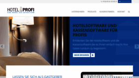 What Hotel-profi.de website looked like in 2020 (3 years ago)