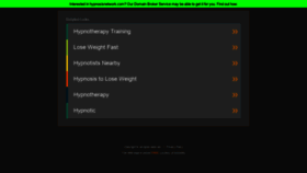 What Hypnosisnetwork.com website looked like in 2020 (3 years ago)