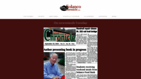 What Heraldandchronicle.com website looked like in 2020 (3 years ago)