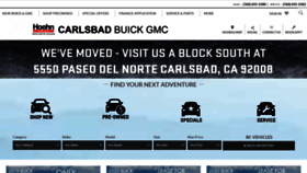 What Hoehnbuickgmccadillac.com website looked like in 2020 (3 years ago)